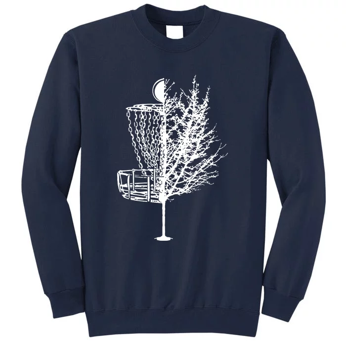 Disc Golf Basket Tree Shirts Funny Tall Sweatshirt