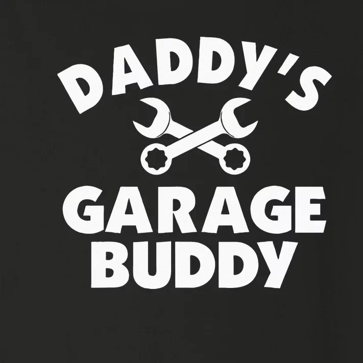 Daddy's Garage Buddy Funny Car Mechanic Toddler Long Sleeve Shirt