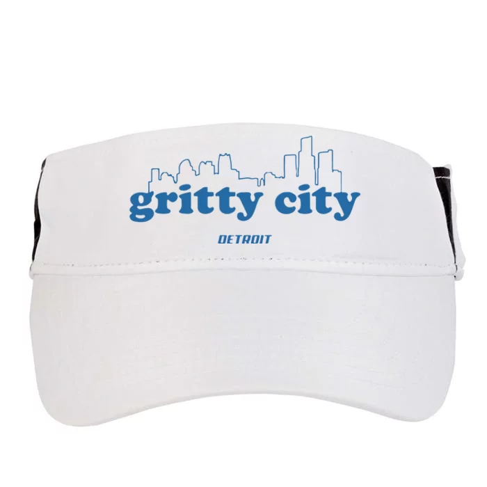 Detroit Gritty City Adult Drive Performance Visor