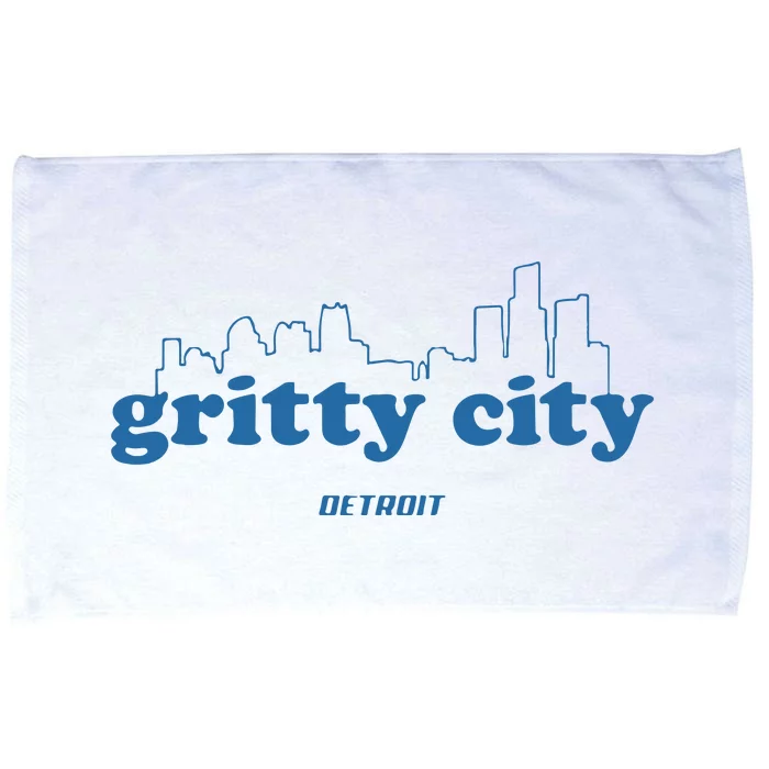 Detroit Gritty City Microfiber Hand Towel