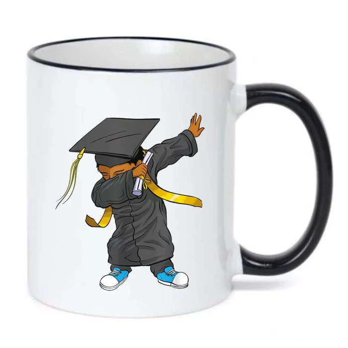 Dabbing Graduation Class Of Gift Men Funny Graduation Black Color Changing Mug