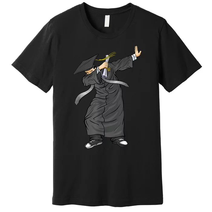 Dabbing Graduation Class Of Gift Men Funny Graduation Premium T-Shirt