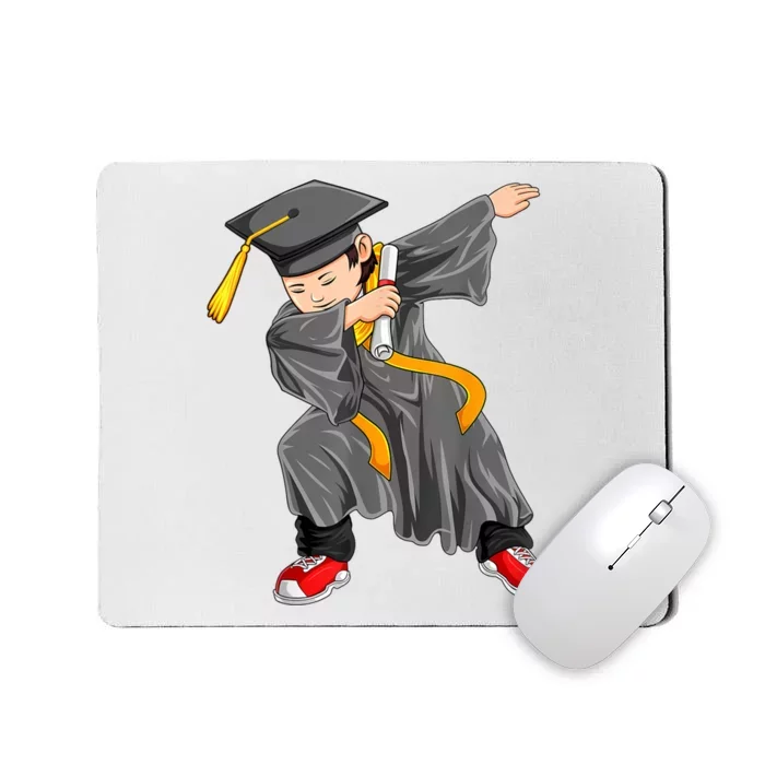 Dabbing Graduation Class Of Gift Men Funny Graduation Mousepad