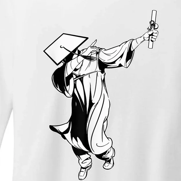 Dabbing Graduation Class Of Gift Men Funny Graduation Womens CVC Long Sleeve Shirt