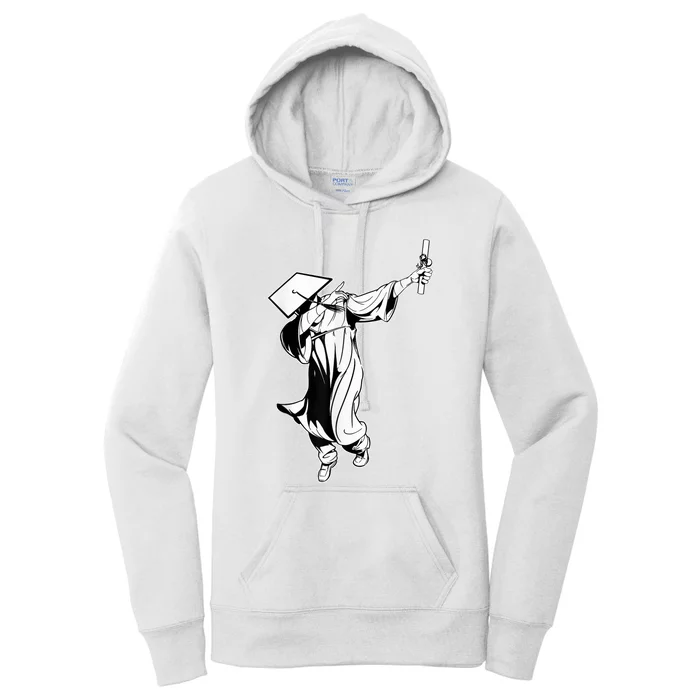 Dabbing Graduation Class Of Gift Men Funny Graduation Women's Pullover Hoodie