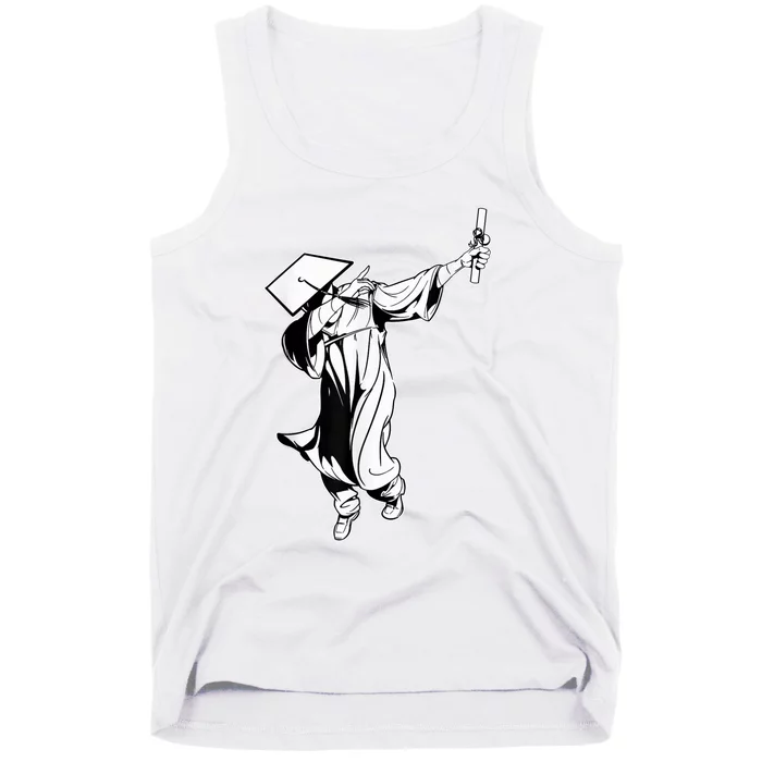 Dabbing Graduation Class Of Gift Men Funny Graduation Tank Top