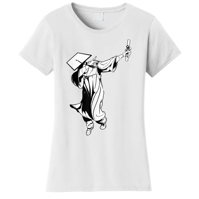 Dabbing Graduation Class Of Gift Men Funny Graduation Women's T-Shirt