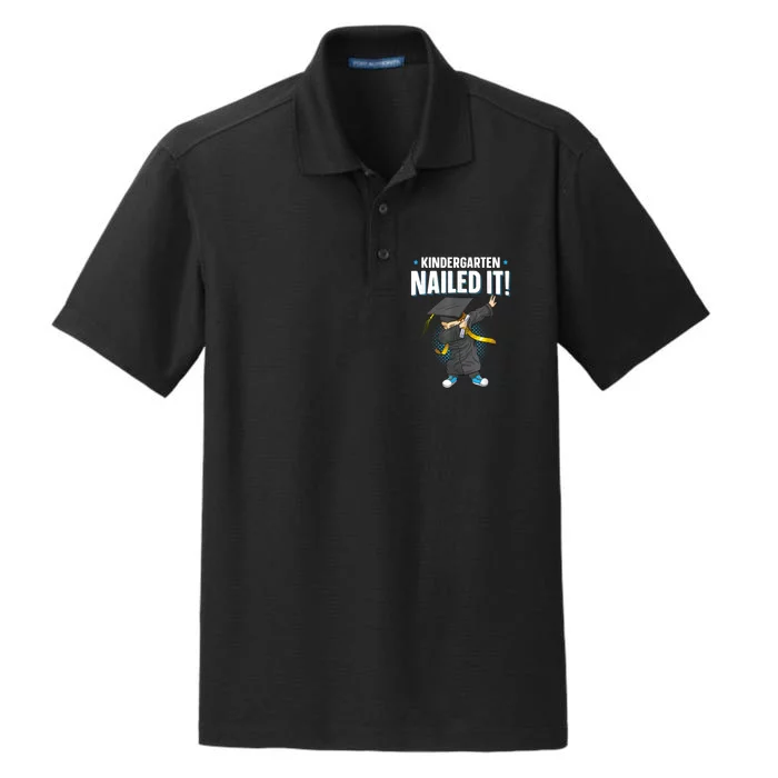 Dabbing Graduation Class Of Gift Men Funny Graduation Dry Zone Grid Performance Polo