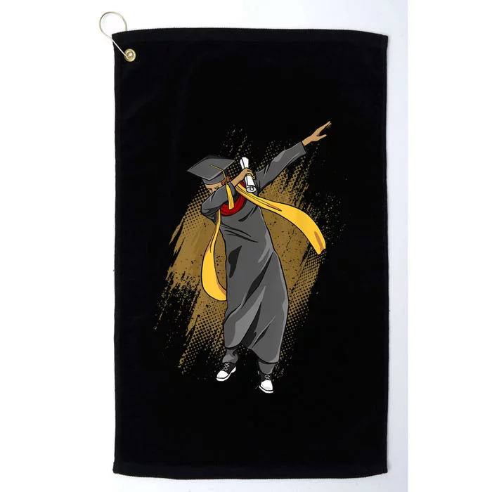 Dabbing Graduation Class Of Gift Men Funny Graduation Platinum Collection Golf Towel