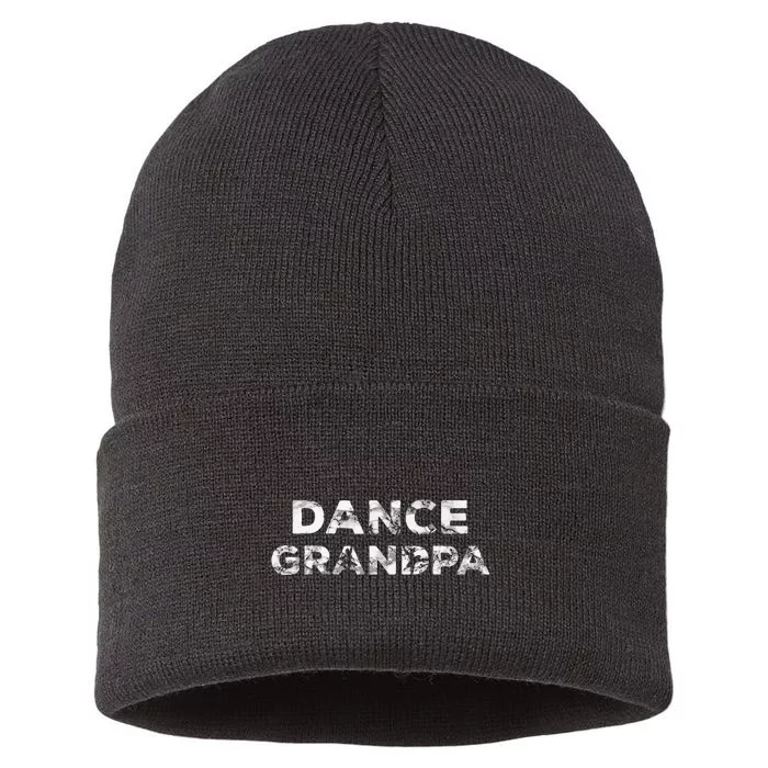 Dance Grandpa Choreographer Dancing Lover Sustainable Knit Beanie