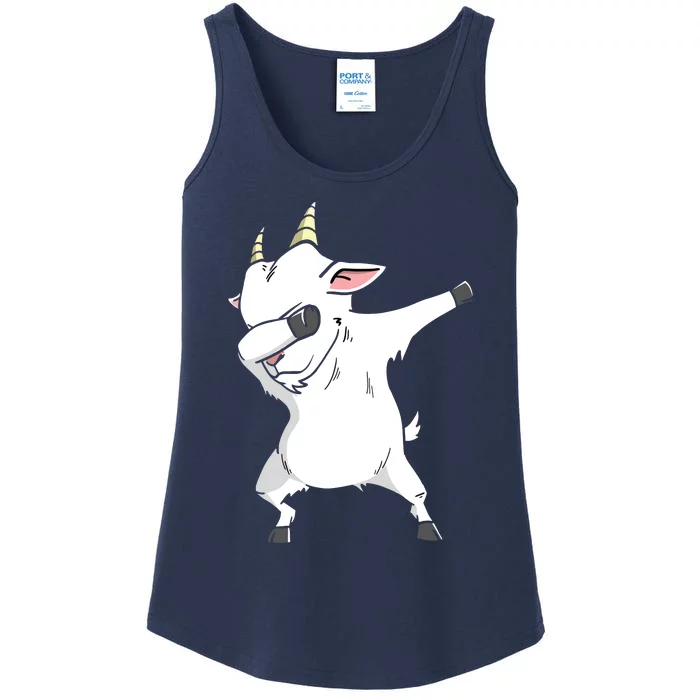 Dabbing Goat Costume Apparel Ladies Essential Tank