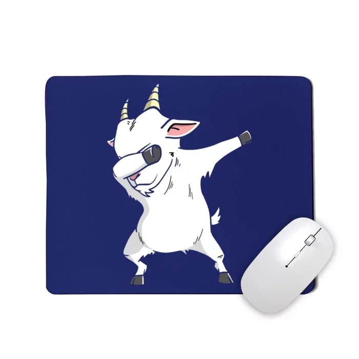 Dabbing Goat Costume Apparel Mousepad