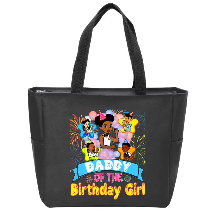 Daddy Gracies Corner Birthday Dolls Cute Party Gift Zip Tote Bag