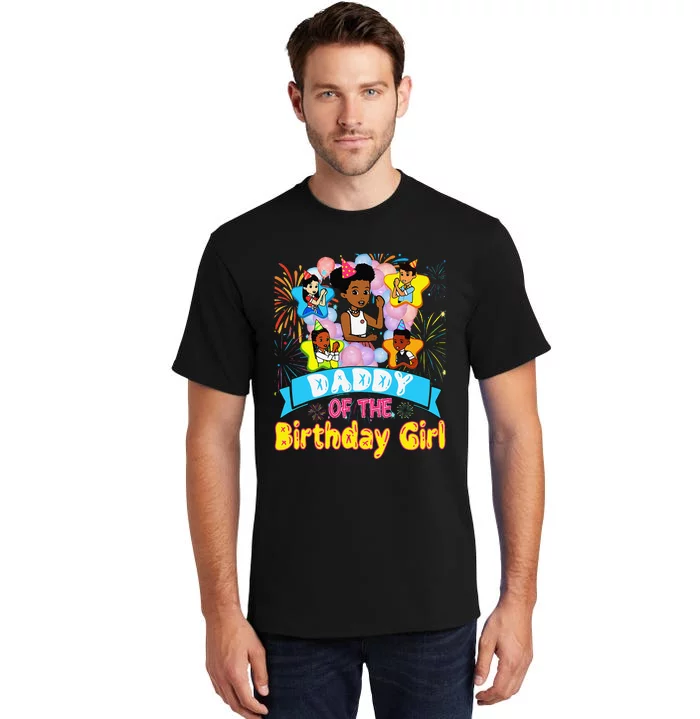 Daddy Gracies Corner Birthday Dolls Cute Party Cute Tall T-Shirt