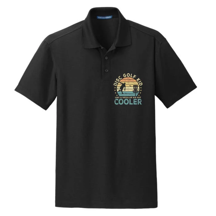 Disc Golf Disc Golf Player Funny Dry Zone Grid Performance Polo