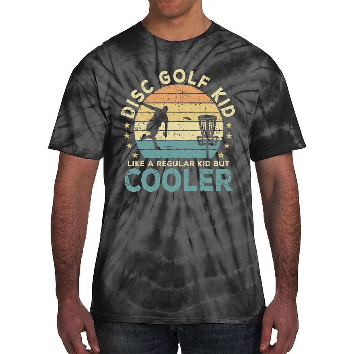 Disc Golf Disc Golf Player Funny Tie-Dye T-Shirt