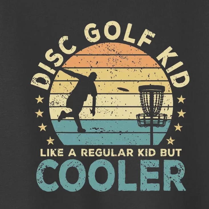 Disc Golf Disc Golf Player Funny Toddler T-Shirt