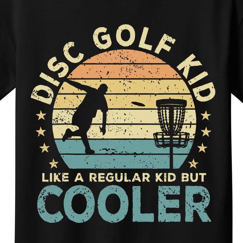 Disc Golf Disc Golf Player Funny Kids T-Shirt