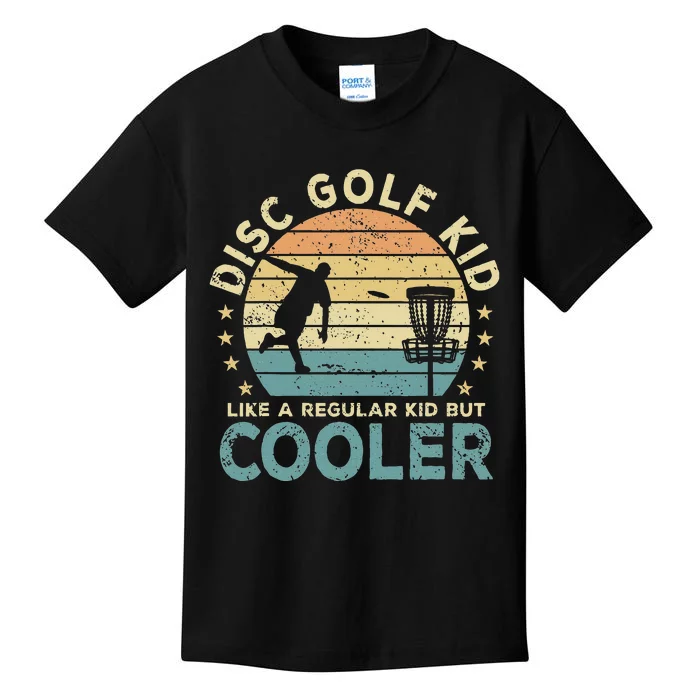 Disc Golf Disc Golf Player Funny Kids T-Shirt