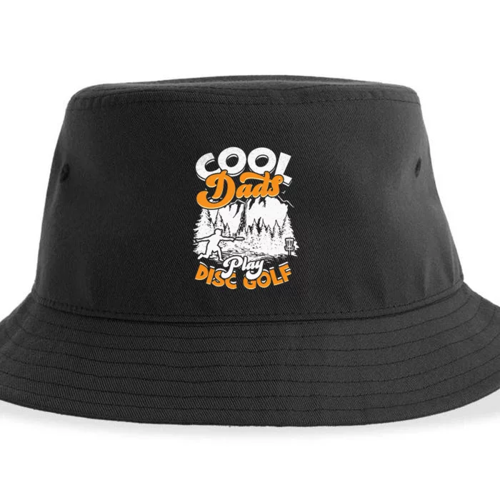 Disc Golfing Discgolf Basket Cool Dads Play Disc Golf Sustainable Bucket Hat