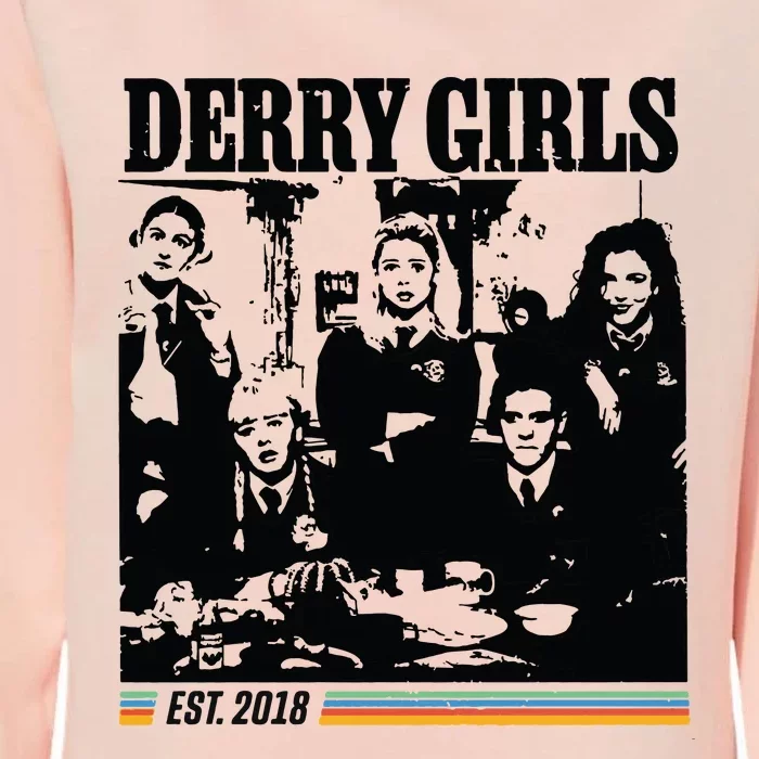 Derry Girl Womens California Wash Sweatshirt