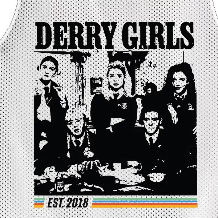 Derry Girl Mesh Reversible Basketball Jersey Tank