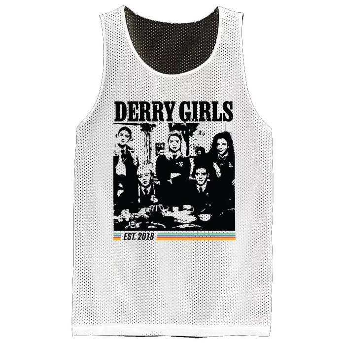 Derry Girl Mesh Reversible Basketball Jersey Tank