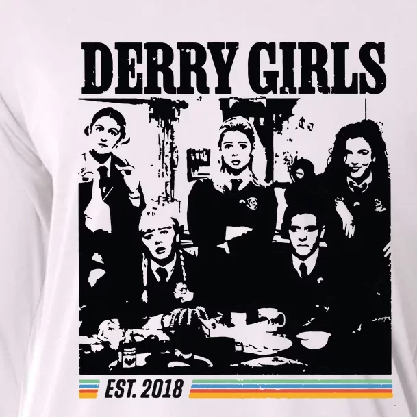 Derry Girl Cooling Performance Long Sleeve Crew