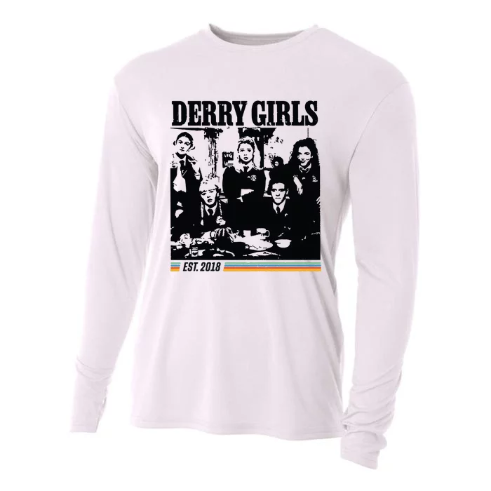 Derry Girl Cooling Performance Long Sleeve Crew