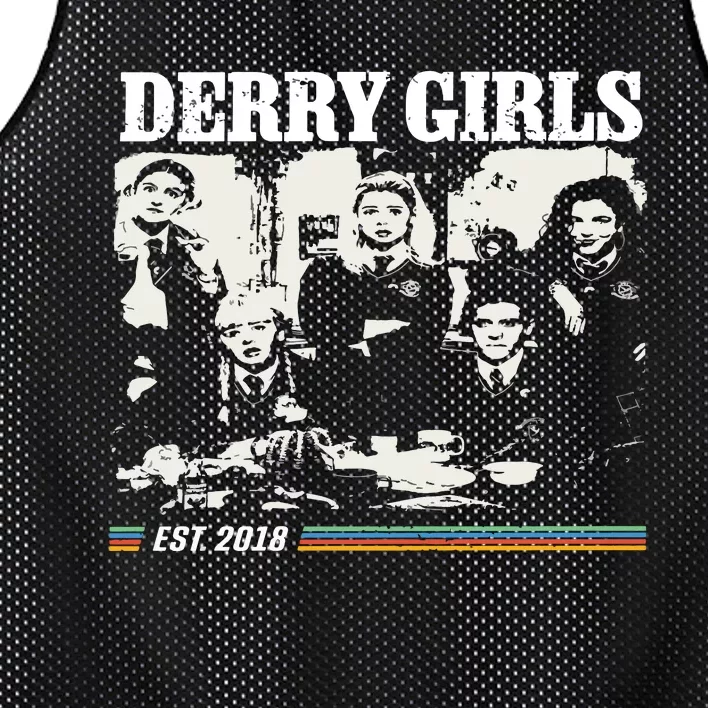 Derry Girl Mesh Reversible Basketball Jersey Tank