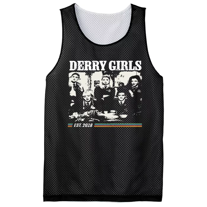 Derry Girl Mesh Reversible Basketball Jersey Tank