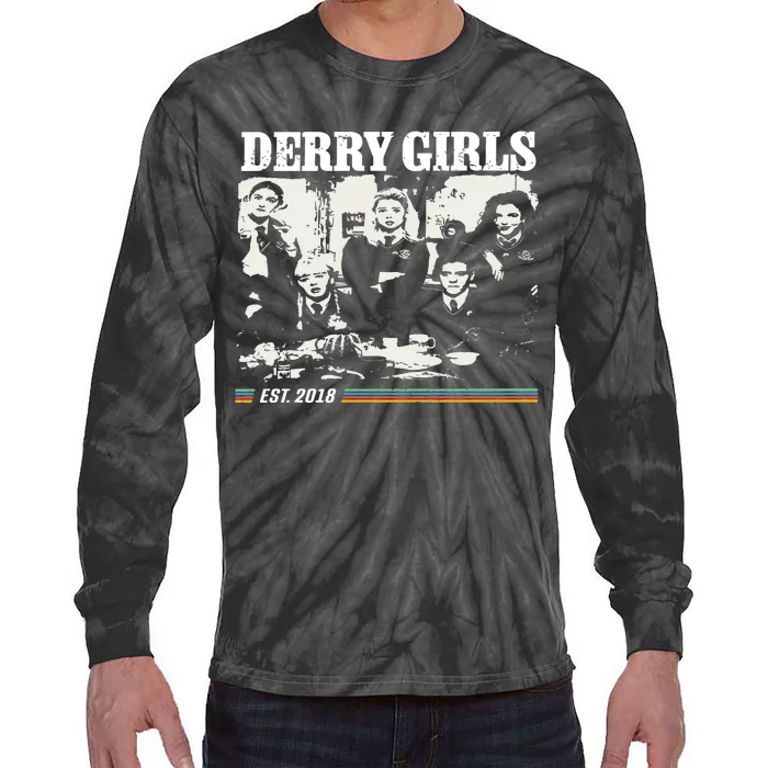 Derry Girl Tie-Dye Long Sleeve Shirt