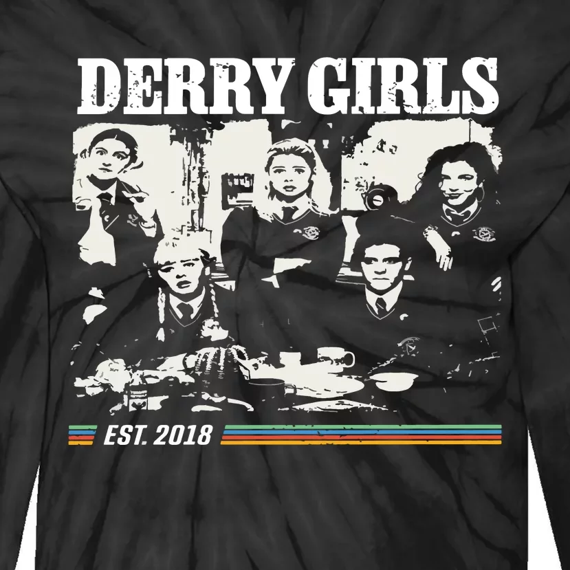 Derry Girl Tie-Dye Long Sleeve Shirt