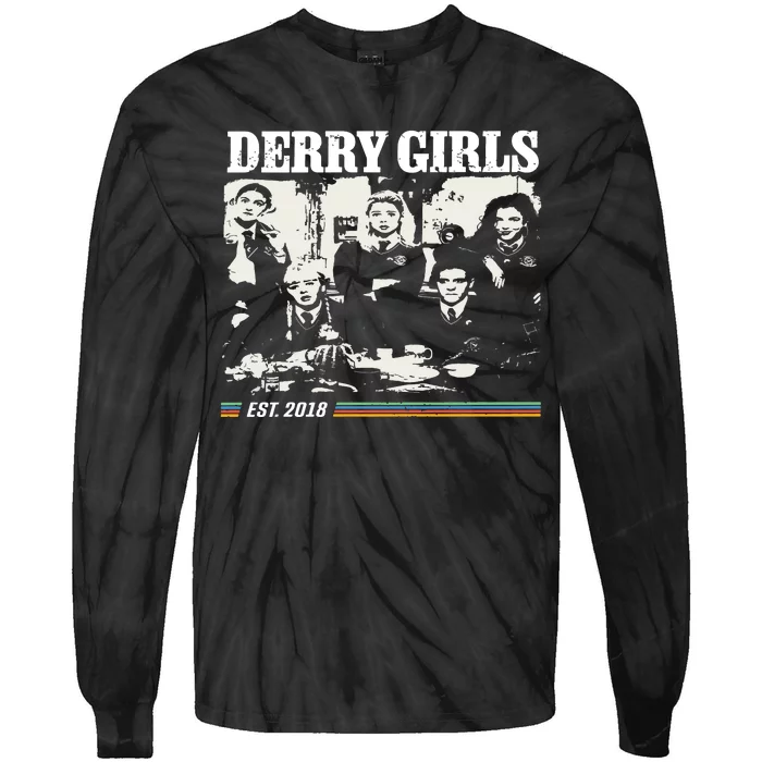 Derry Girl Tie-Dye Long Sleeve Shirt