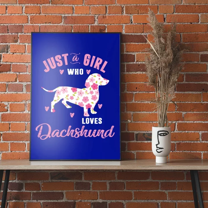 Dachshund Gift Dachshund Lover Gift Poster