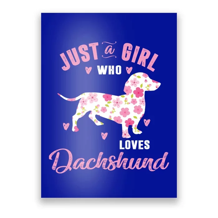 Dachshund Gift Dachshund Lover Gift Poster