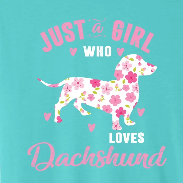 Dachshund Gift Dachshund Lover Gift ChromaSoft Performance T-Shirt