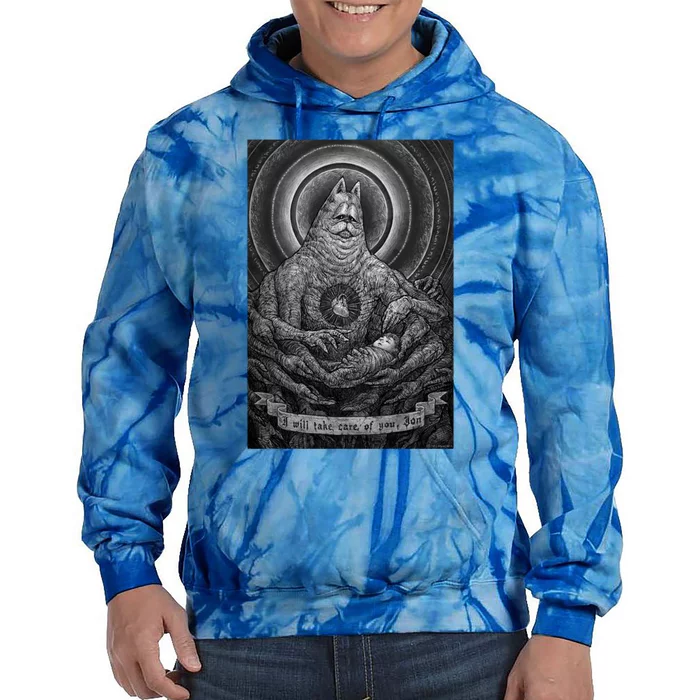 Divine Gorefield Tie Dye Hoodie