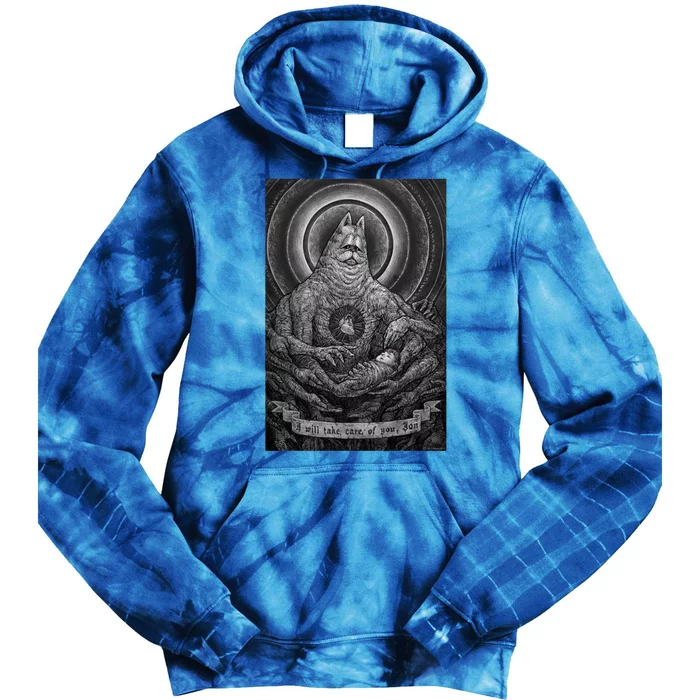 Divine Gorefield Tie Dye Hoodie