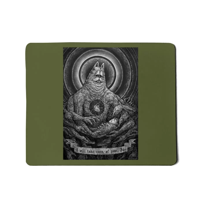 Divine Gorefield Mousepad