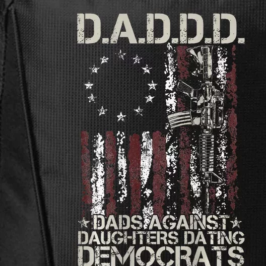 Daddd Gun Dads Against Daughters Dating Democrats City Backpack