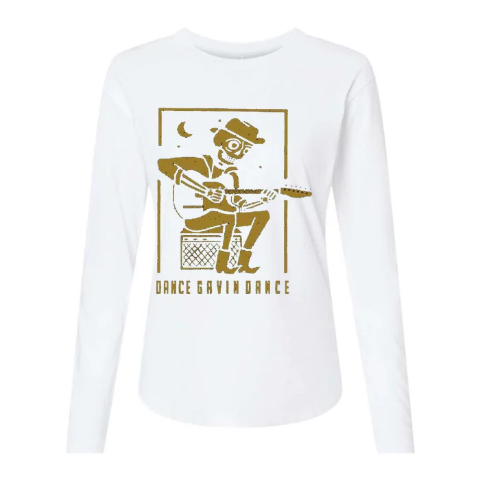 Dance Gavin Dance Graphic Design Womens Cotton Relaxed Long Sleeve T-Shirt