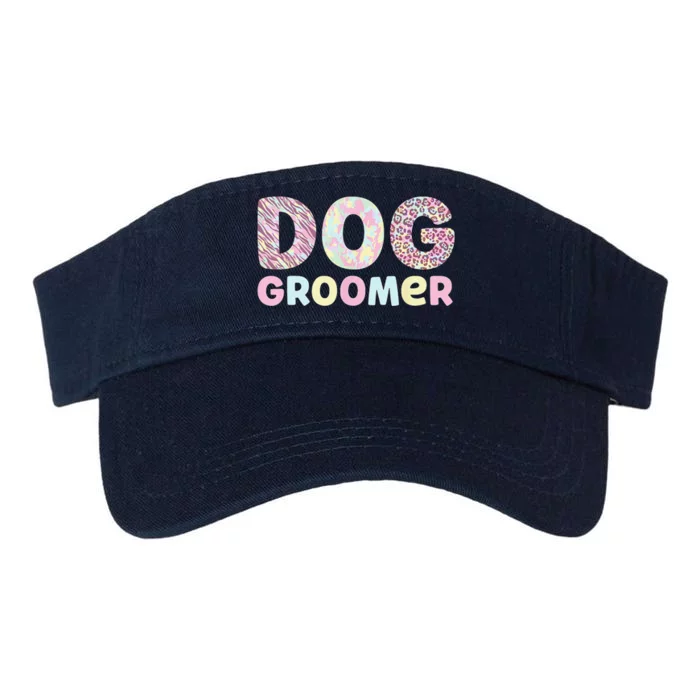 Dog Groomer Day Dog Grooming Valucap Bio-Washed Visor