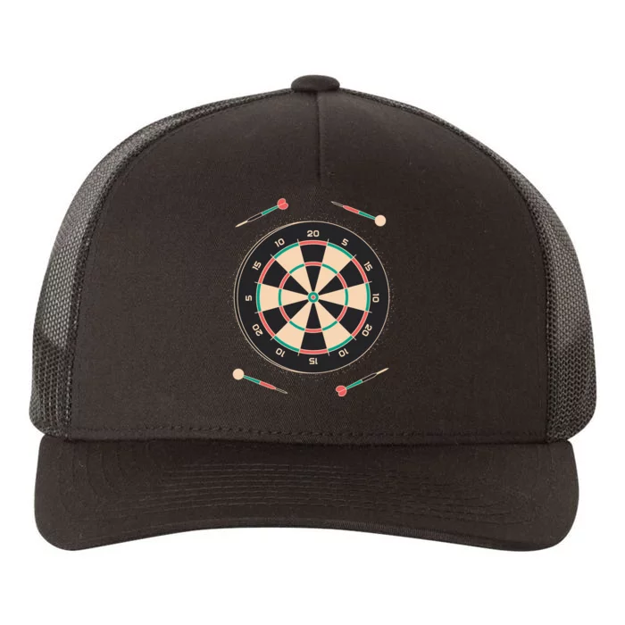 Dartboard Game Yupoong Adult 5-Panel Trucker Hat