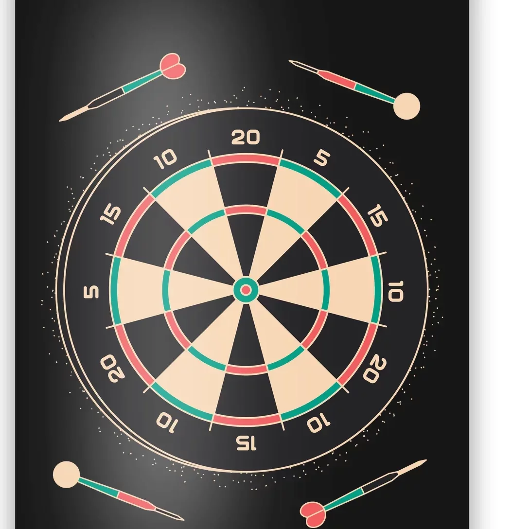 Dartboard Game Poster