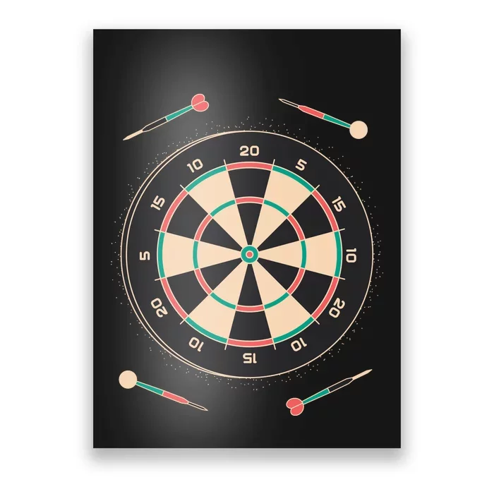 Dartboard Game Poster