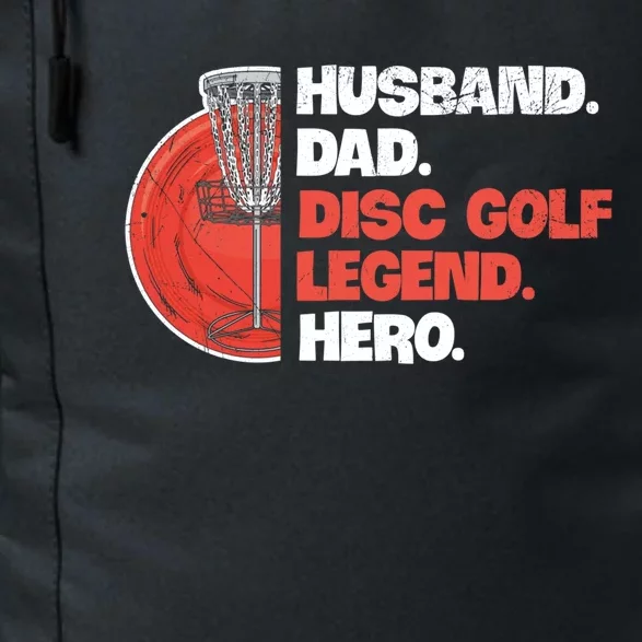 Disc Golf Design For Your Disc Golf Player Husband Gift Daily Commute Backpack