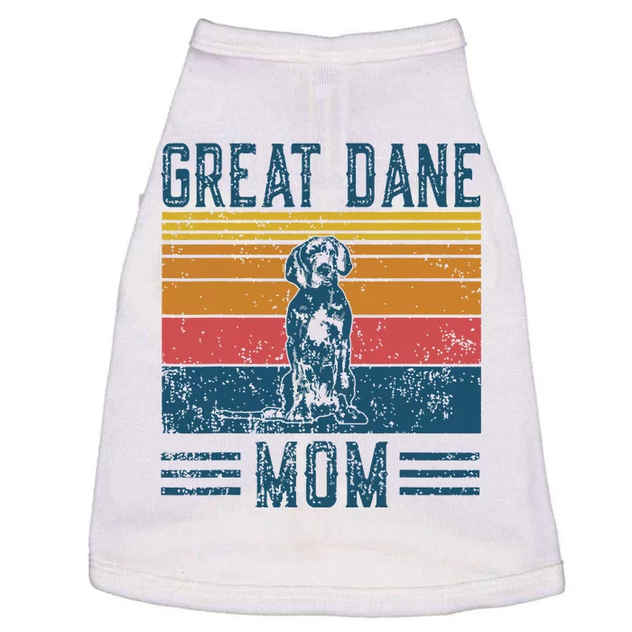 Dog Great Dane Mom Vintage Great Dane Mom Doggie Tank