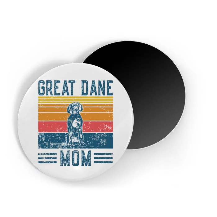 Dog Great Dane Mom Vintage Great Dane Mom Magnet