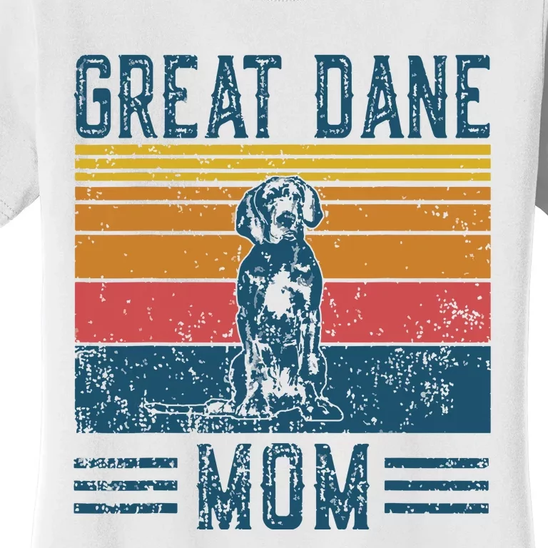 Dog Great Dane Mom Vintage Great Dane Mom Women's T-Shirt